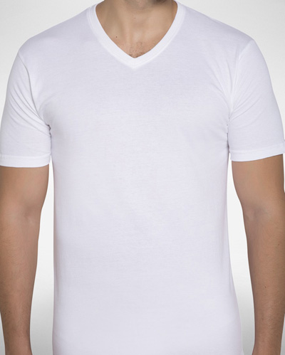 White V Shape Under Shirts