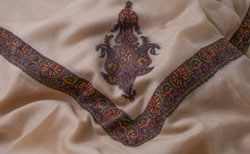 Cold Turkey Embroidery Shawl